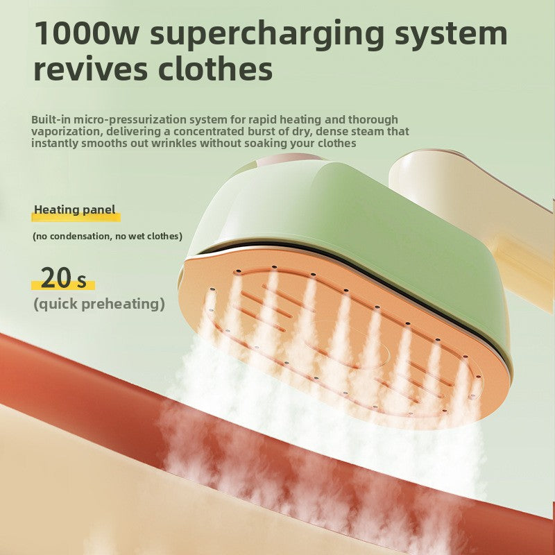 Handheld ironing machine