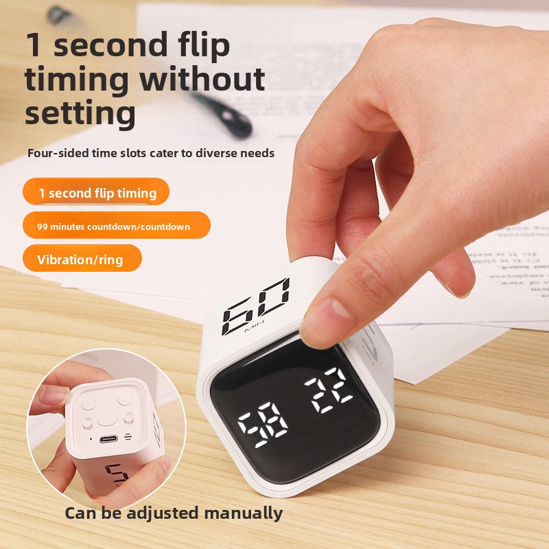 Rechargeable Digital Countdown Timer with Gravity Sensor